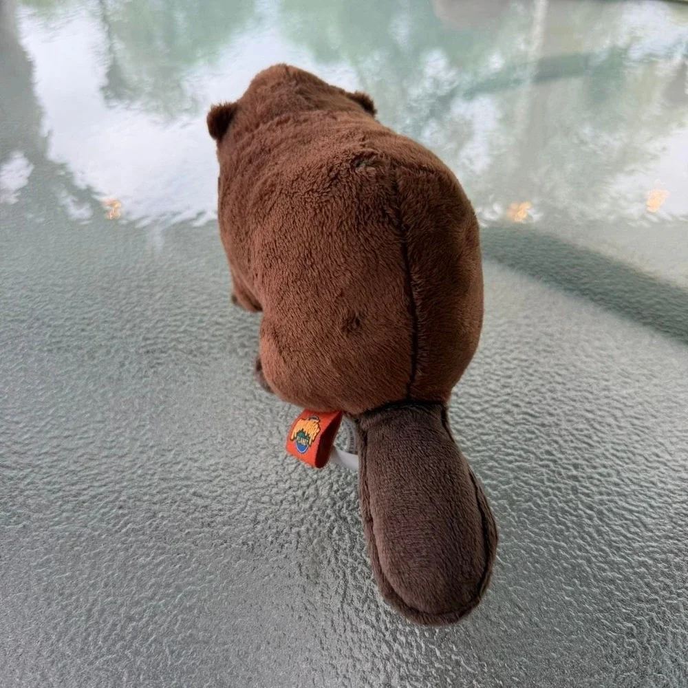 Beaver Plush Adventure Planet Retired Woodland Stuffed Animal Collectible